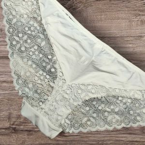 Kiabi White Lace Detail Briefs All Sizes Available