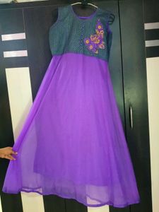Beautiful Purple Ethnic Gown