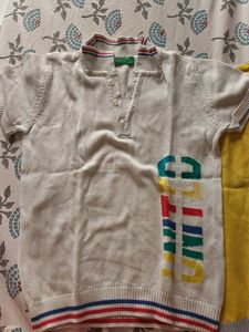 Benetton Colorful Knit Tee
