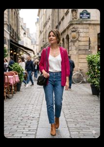 Pink Lace Cardigan