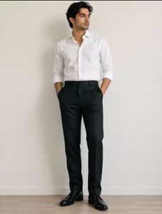 Navy Blue Classic Formal Trouser