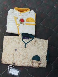 Boys Festive Kurta Set with Jacket