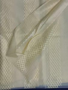 Elegant Yellow Colour Net Saree