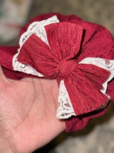 Baby Girl Turban Hat with Bow