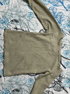 Chic Textured One-Shoulder Top