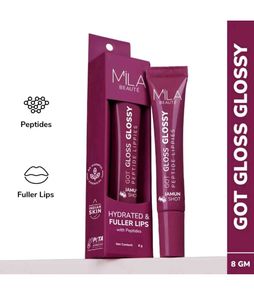 mila beaute tinted lip balm