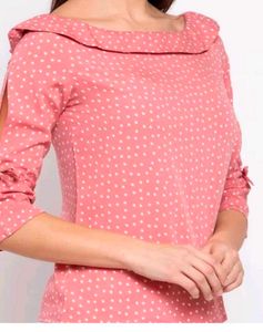 Style Quotient Myntra Pink Printed Top