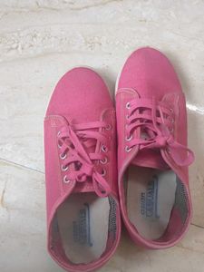 Pink ASIAN VL-11 women's causal canvas