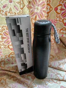 Stainless Steel Flask Water bottle 🖤