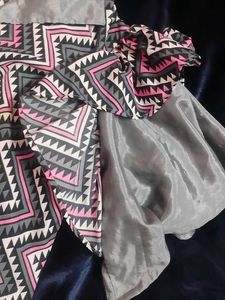 y2k Stylish Geometric Print top