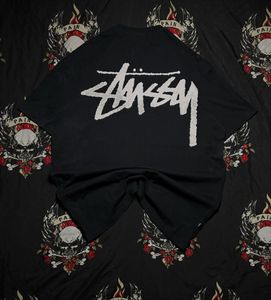 Stussy Black Graphic T-Shirt