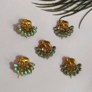 Elephant mini upins set of 5