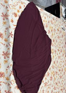 Marron Miss Chase Flared Gown