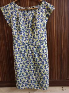 Casual Floral Print Dress