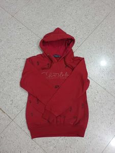 Red Graphic Hoodie