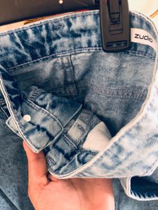 Zudio Denim Short Skirt Completely Brand New