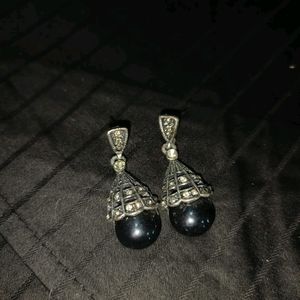 Oxidised Silver Necklace And Earrings Jewellery