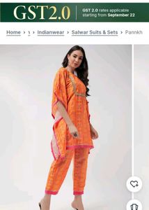 kaftan suit set