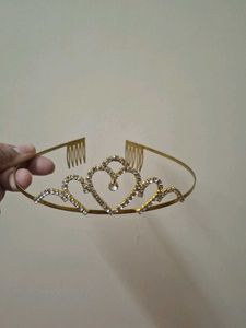 Sparkly Heart Tiara