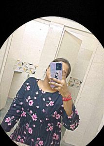 Stylish Black Floral Top