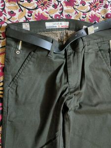 Shirt Belt Pant Combo