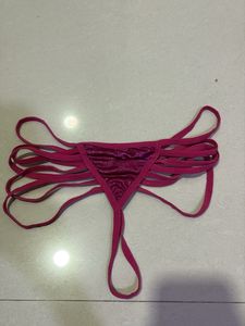 Pink Sexy Thong Panty