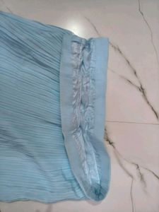 Stunning Blue Embellished Anarkali Gown