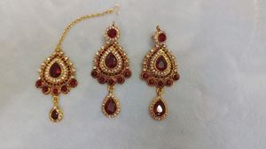 New Bridal Jewel Set With Quality AD Stones