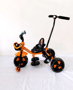 Babyhug Endure Kids Tricycle Parent Handle Toddler