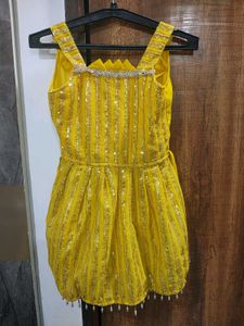Yellow Palazzo Pants