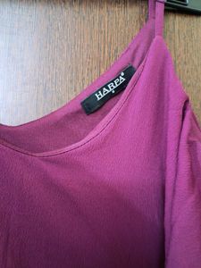 Purple Ruffle Maxi Dress