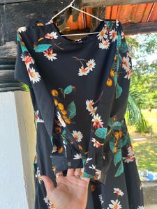 Floral long Dress