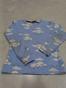 Cloud Print Pajama Set
