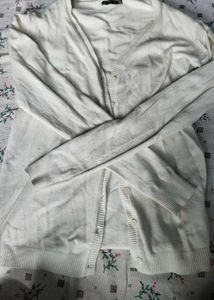 Classic Cream Cardigan