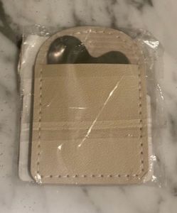 stainless steel Gua Sha with leather case