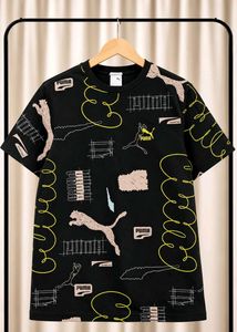 Puma Men's Graphic Printed Oversized Tshirt