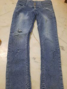 blue denim skinny jeans