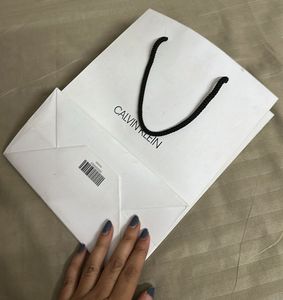 Calvin Klein paper Shopping Bag