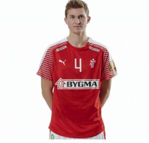 Men's Red Puma Jersey