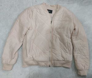 Quilted Bomber Jacket