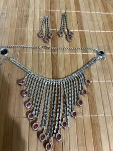 Exquisite Rhinestone &amp; Pink Gem Waist Chain