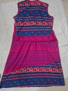 Bohemian Elephant Print Maxi Dress