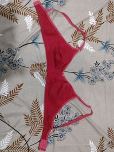 Red Daily Wear Bra