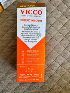 Vicco Turmeric Skin Cream - New Pack