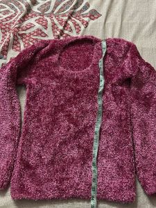Plush Pink Sweater