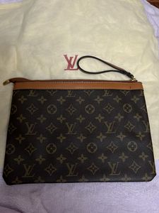 Louis Vuitton inspired Monogram Clutch