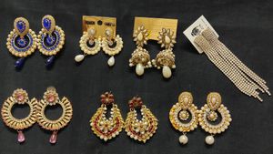 7 Pair Earing Combo Offer