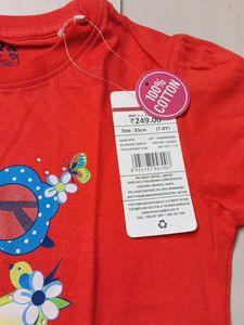 6-8 year Girl's Graphic T-Shirt