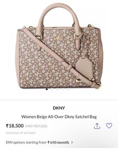 DKNY Monogram Crossbody Bag