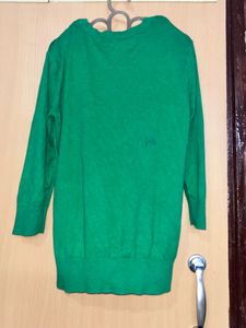 Green Cardigan